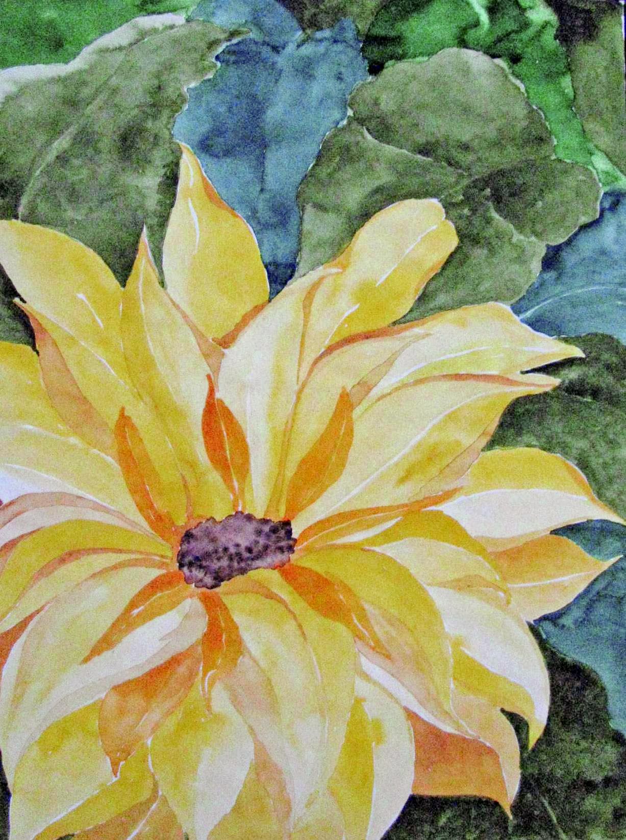 Sommerblume, 30x40 cm