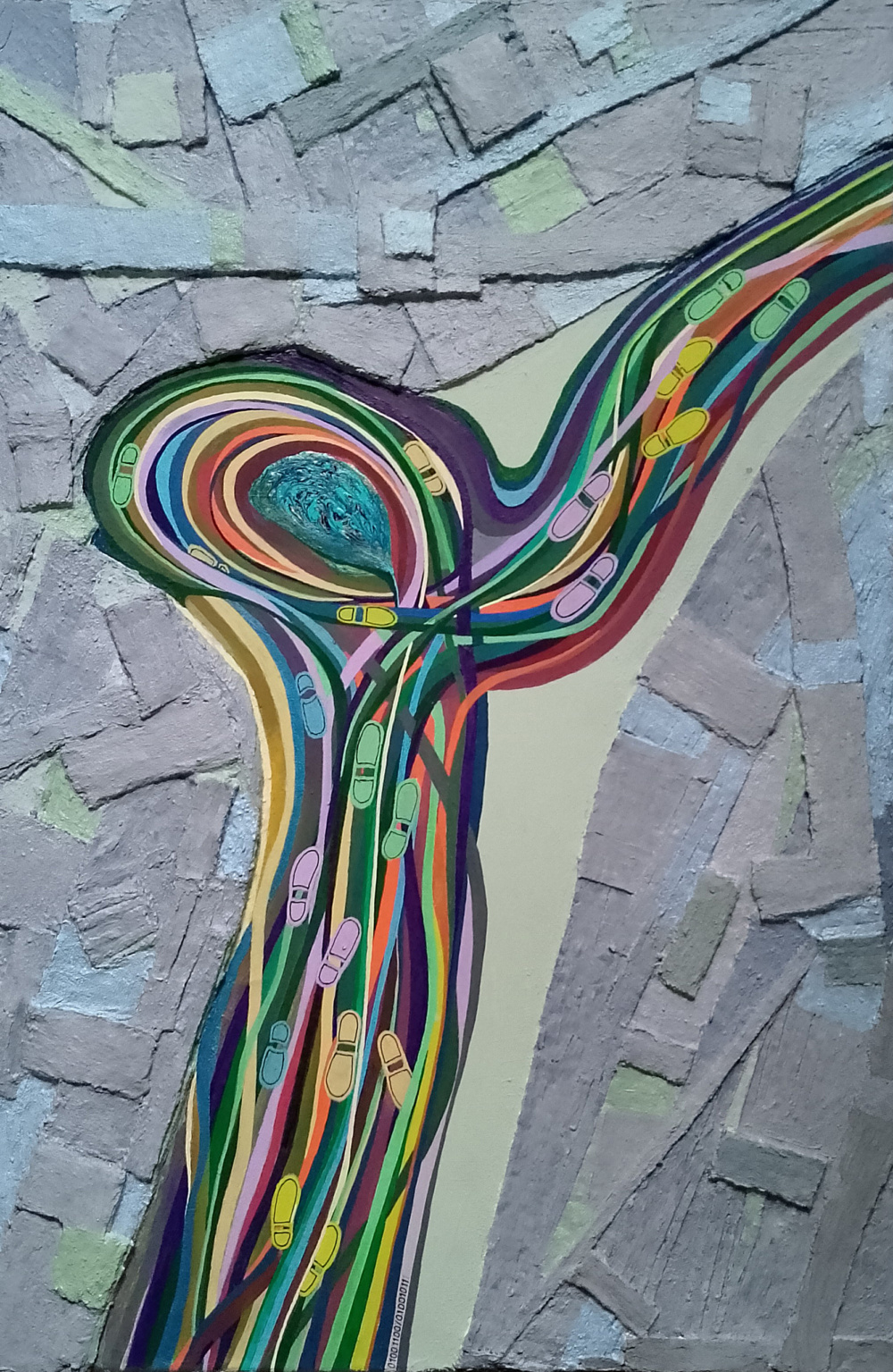 Nach vorn oder zurück_60x90cm_Mixmedia_01_2026